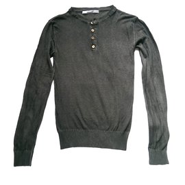 Autre Marque-RELIVE Pullover-Khaki