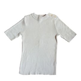 Autre Marque Camisola Gant de malha de algodão bege S Bege