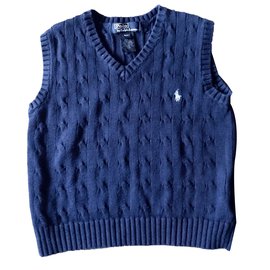 Polo Ralph Lauren Pullover Blau Marineblau
