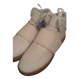 Adidas-sapatilhas adidas invasor strap-Branco