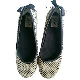 Ballerine Ugg Nere e Beige Nero Beige