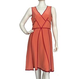 Sportmax-Robes-Rose,Rouge