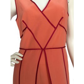 Sportmax-Robes-Rose,Rouge