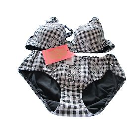 Costume da bagno due pezzi Manoush in cotone nero Nero