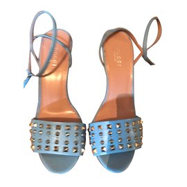 Gucci-Sandálias-Azul