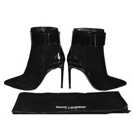 Saint Laurent-Ankle boots-Black