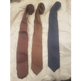 Hermès-Laços-Azul marinho