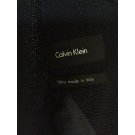 Calvin Klein-Blazers Jackets-Navy blue