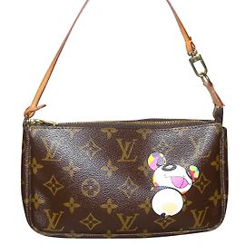 Louis Vuitton Murakami "Panda" Marrón oscuro
