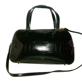Autre Marque-Etienne Aigner Handbag-Black