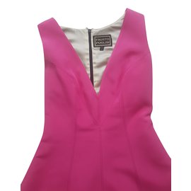 Fausto Puglisi-party dress-Pink