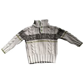 Autre Marque-Pulls, gilets garçon-Beige