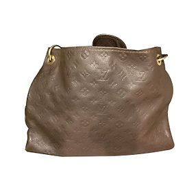 Borsa Louis Vuitton Arsty Marrone in Pelle Marrone
