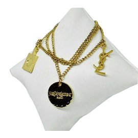 Yves Saint Laurent-Bracelets-Golden