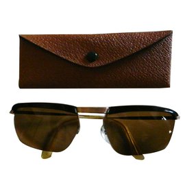 Autre Marque Sunglasses Brown Black Golden