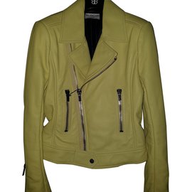 Balenciaga-Biker jackets-Yellow