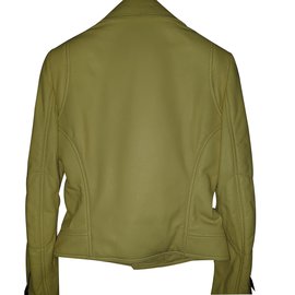Balenciaga-Biker jackets-Yellow