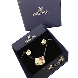 Swarovski Joalheria Prata Dourado