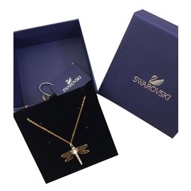 Swarovski-Collier-Doré