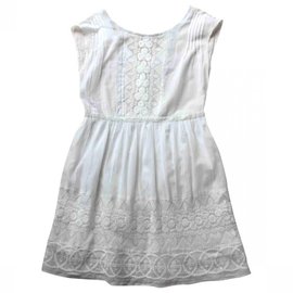 Des Petits Hauts Vestido Blanco