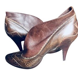 Faith Connexion Heels Brown