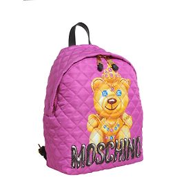 Moschino Couture Rucksack neu Lila