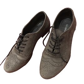 Zapatos de cordones Minelli Gris Oscuro Gris antracita
