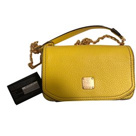 MCM-Handtaschen-Gelb
