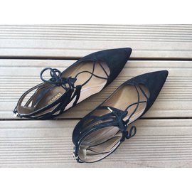 Aquazzura-Zapatillas de ballet-Negro