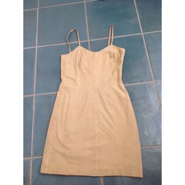 Emporio Armani-Vestidos-Beige