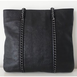 Chanel-Shopping Bag-Black