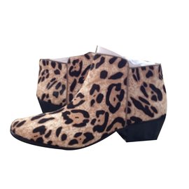 Sam Edelman Ankle Boots Leopard print