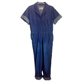 Acne Mono de blue jeans Azul