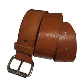Autre Marque Ledergürtel Cognac 4,3 cm Cognac