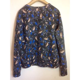 Acne-Terrazzo college print a/w 14-Multiple colors