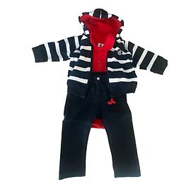 Conjunto Petit Bateau de Algodón para Niño 6 Meses Multicolor