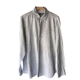 Chemise Etro en coton gris Gris