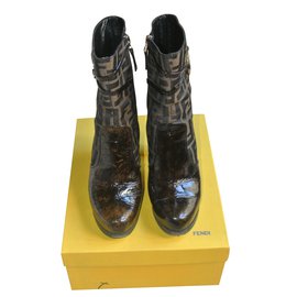 Fendi-Ankle Boots-Multiple colors