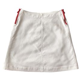 Courreges Jupes Blanc