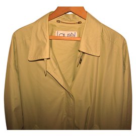 Trench Laurèl Vert en Polyester Vert