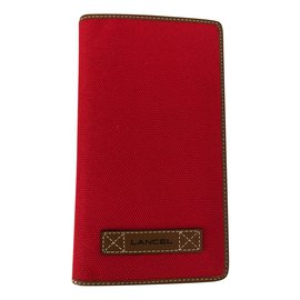 Lancel Purses, wallets, cases Red