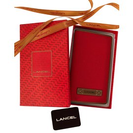 Lancel-borse, portafogli, casi-Rosso