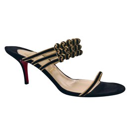 Christian Louboutin-Sandals-Black