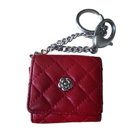 Chanel-Monederos, carteras, casos-Roja