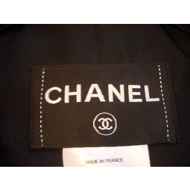 Chanel-Chaquetas-Negro