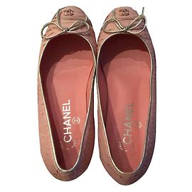 Chanel Sapatilhas de ballet Rosa