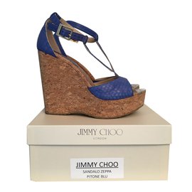Jimmy Choo-Sandals-Blue