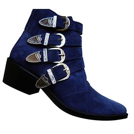 Toga Pulla Botas de tornozelo Azul