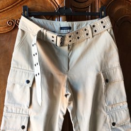 Burberry-Pantalones, polainas-Beige