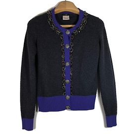 Chanel Cardigan Grey